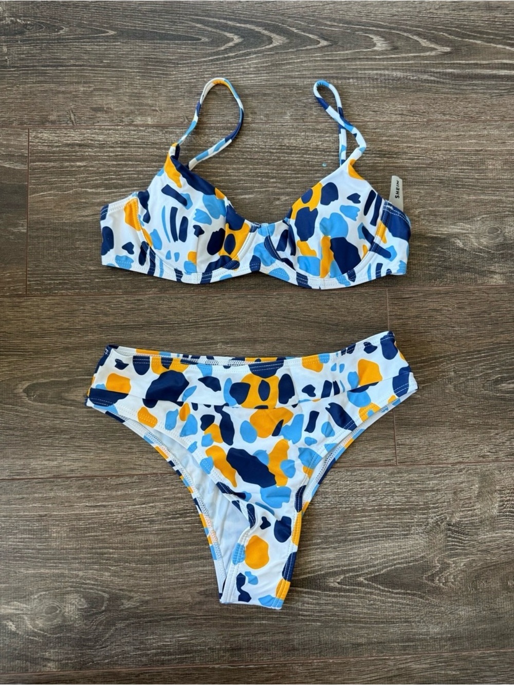 Bikini Set with Abstract Print